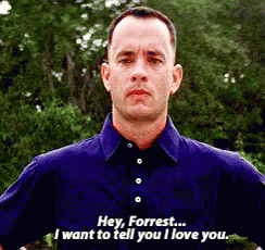Love Forest Gump GIF - Love Forest Gump Tom Hanks GIFs