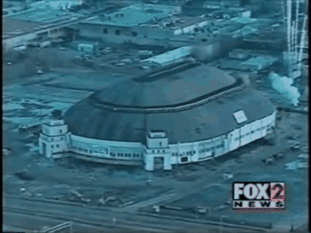 St Louis Arena Demolition GIF
