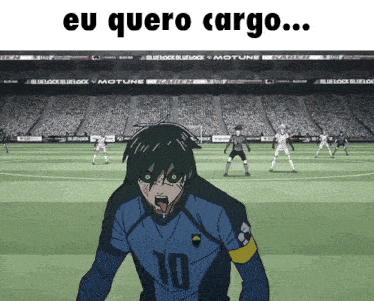 a soccer player with the number 10 on his jersey stands on a field