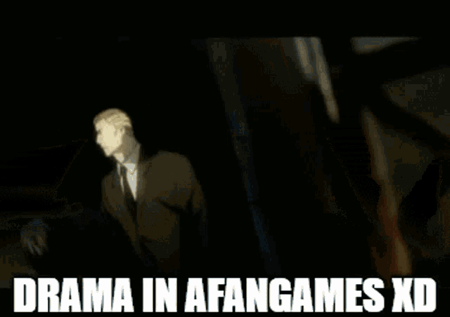 a blurred image of a person with the words " drama in afangames xd " on the bottom