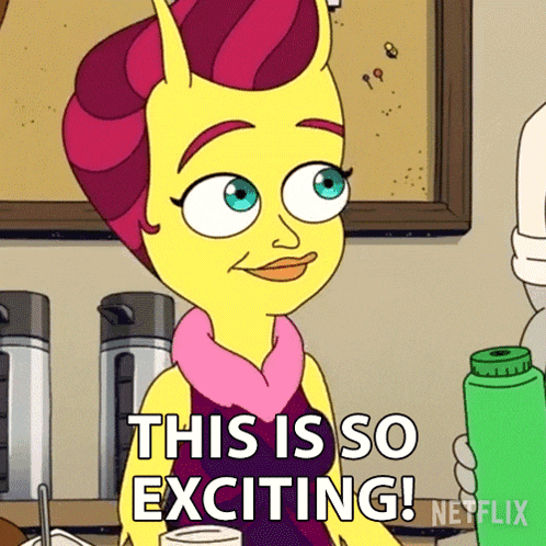 This Is So Exciting Emmy The Lovebug GIF - This Is So Exciting Emmy The Lovebug Human Resources GIFs