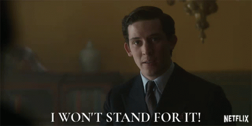 Josh O Connor Prince Charles GIF - Josh O Connor Prince Charles I Will Not Stand For It GIFs
