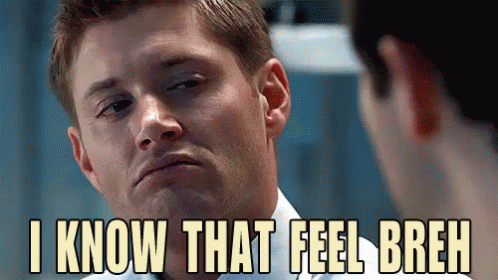 Me Trying To Relate To People GIF - Supernatural Dean Winchester I Know That Feel GIFs