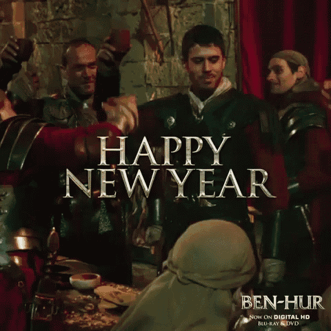 Benhur Happy New Year GIF - Benhur Happy New Year GIFs
