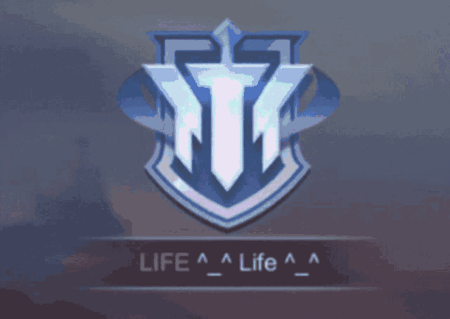 a logo for a game that says gg gg gg life