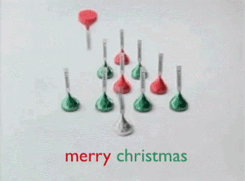 Hersheys Kisses Merry Christmas GIF - Hersheys Kisses Merry Christmas Happy Holidays GIFs