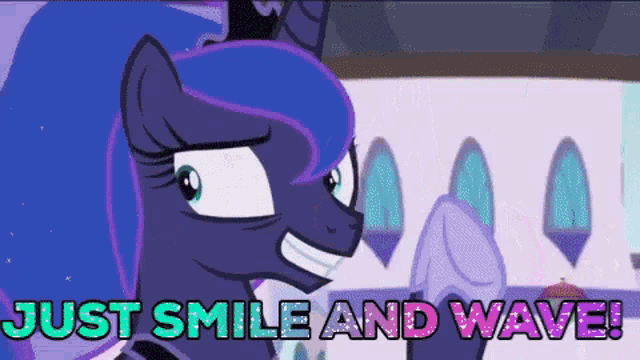 Mlp My Little Pony GIF - Mlp My Little Pony Just Smile GIFs