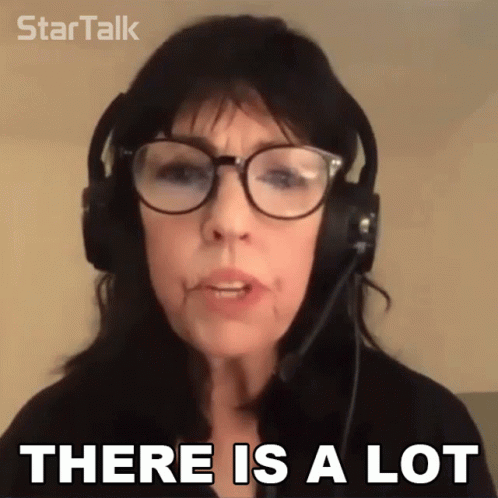 There Is A Lot Diana Reiss GIF - There Is A Lot Diana Reiss Startalk GIFs