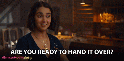 Are You Ready To Hand It Over Geraldine Viswanathan GIF - Are You Ready To Hand It Over Geraldine Viswanathan Lucy GIFs