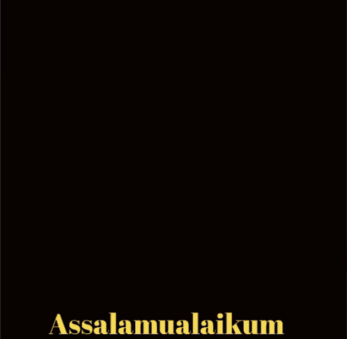 a picture of a woman with the words assalamualaikum written on it