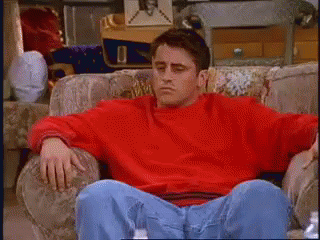 Joey Finds Out About Monica And Chandler GIF - Friends Joey Surprise GIFs