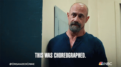 This Was Choreographed Elliot Stabler GIF - This Was Choreographed Elliot Stabler Law And Order Organized Crime GIFs