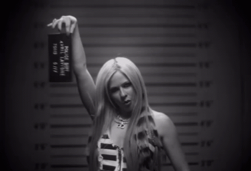 Avril Lavigne Love Sux GIF - Avril Lavigne Love Sux Love It When You Hate Me GIFs