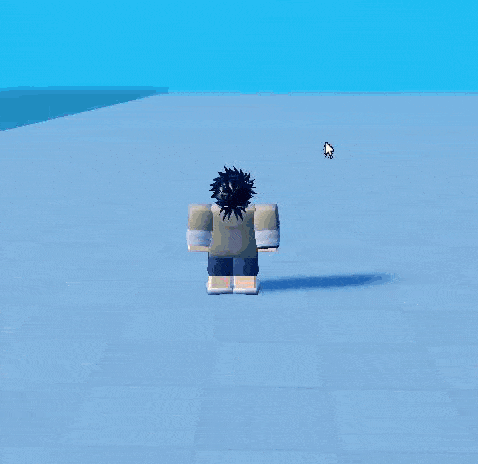a video game character is flying through the air with flames coming out of his hands