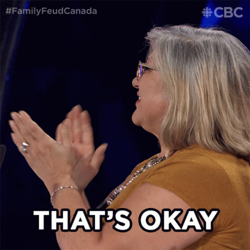 Thats Okay Family Feud Canada GIF - Thats Okay Family Feud Canada Its Okay GIFs