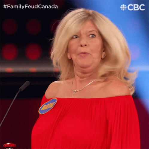 Shocked Family Feud Canada GIF - Shocked Family Feud Canada Oh Wow GIFs