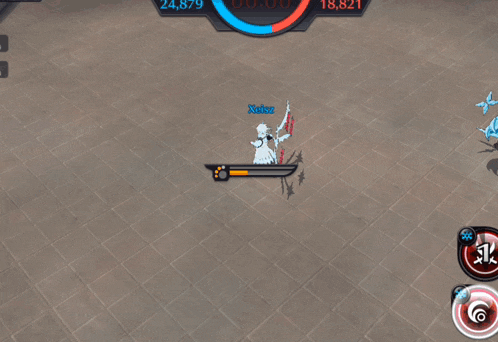 a screenshot of a video game with the number 24879
