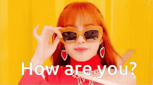 Greeting Sunglasses GIF - Greeting Sunglasses How Are You GIFs