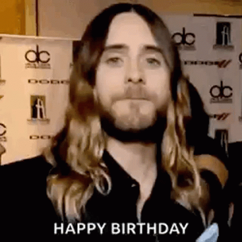 Wink Jared Leto GIF - Wink Jared Leto Happy Birthday GIFs