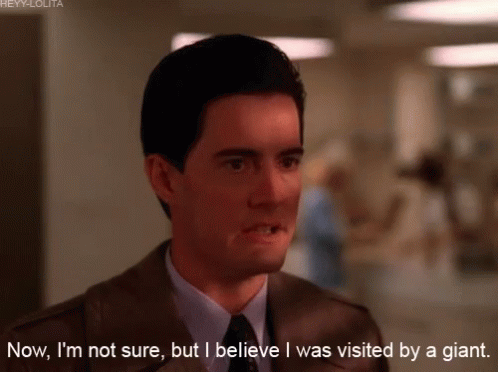 Twin Peaks GIF - Twin Peaks Visited By A Giant GIFs