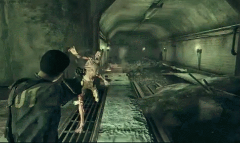 Dead Ghoul - Fallout GIF - Fallout Ghoul Subway GIFs