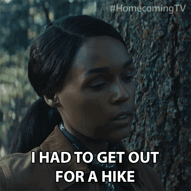 I Had To Get Out For A Hike Janelle Monáe GIF - I Had To Get Out For A Hike Janelle Monáe Jackie GIFs