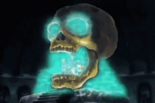 Dungeons And Dragons Skull GIF - Dungeons And Dragons Skull Elevator GIFs