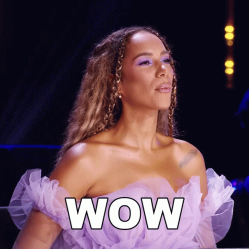 Wow Leona Lewis GIF - Wow Leona Lewis Queen Of The Universe GIFs