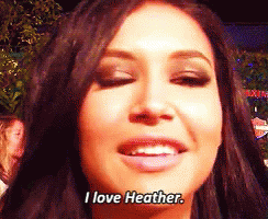 Glee Heather GIF - Glee Heather Love GIFs