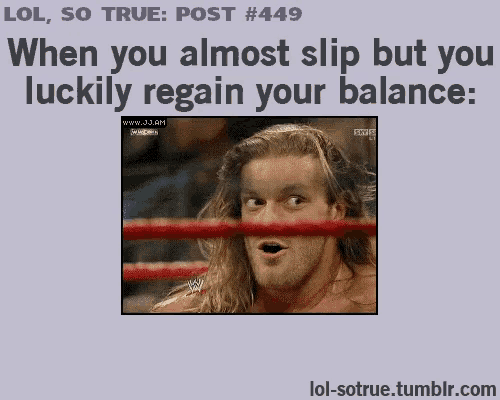 a picture of a man in a wrestling ring with a caption that says " lol so true post # 449 "