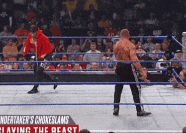 Chokeslam To Brock Undertaker GIF - Chokeslam To Brock Undertaker GIFs