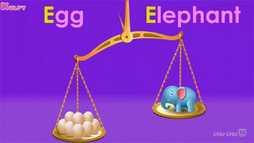 E For Egg Egg GIF - E For Egg Egg Elephant GIFs