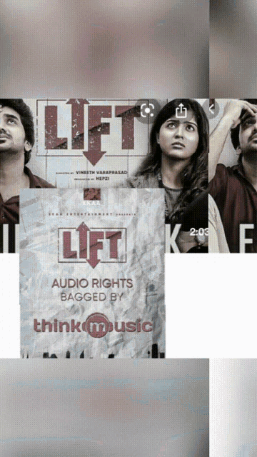Kavin Lift Think Music Eka Aentertainment GIF - Kavin Lift Think Music Eka Aentertainment GIFs