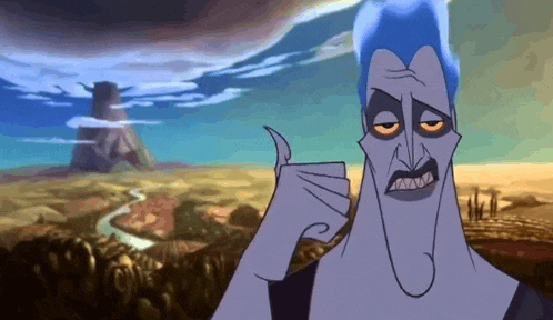 a cartoon character is giving a thumbs up sign .