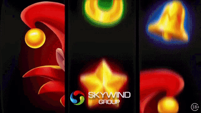 the skywind group logo is displayed on a dark background
