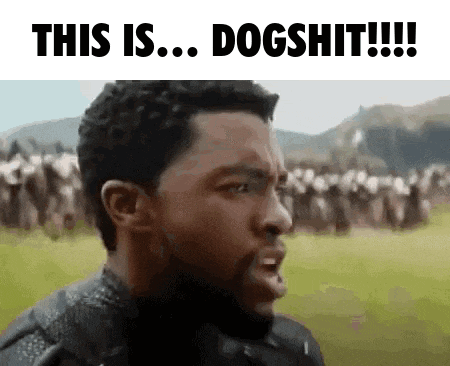 a man with a beard is standing in a field with a crowd of people .