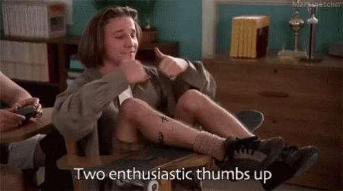 Clueless Happy GIF - Clueless Happy Thumbs Up GIFs