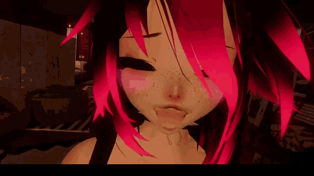 a close up of a person with red hair and freckles