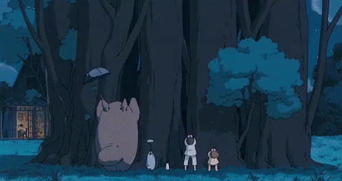 龍貓 GIF - Totoro Anime Miyazaki GIFs