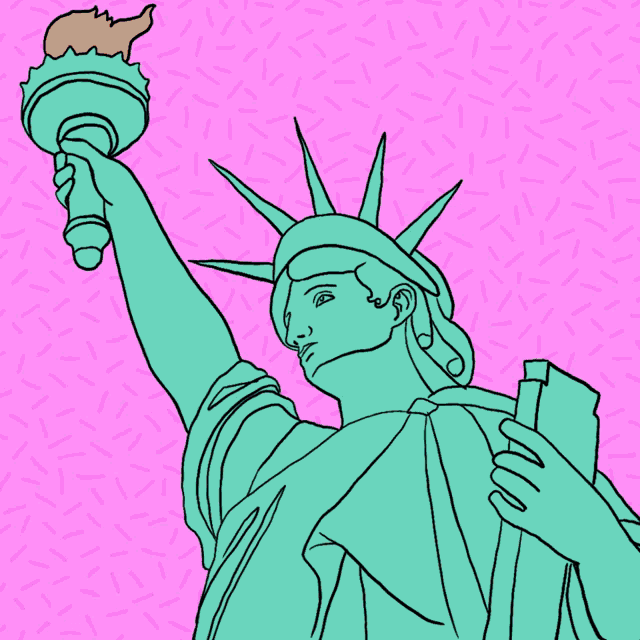 Moveon Statue Of Liberty GIF - Moveon Statue Of Liberty Lady Liberty GIFs