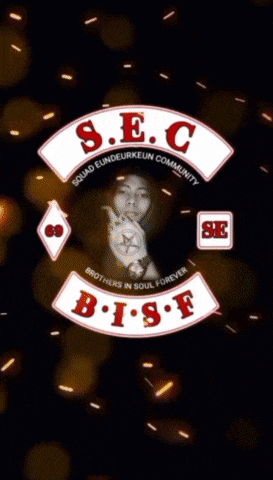 a s.e.c. logo with a picture of a man in the center