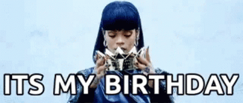 Rihanna Its My Birthday GIF - Rihanna Its My Birthday Crown GIFs