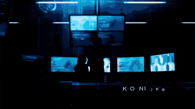 a poster for unknown syjin kang shows a man with blue eyes