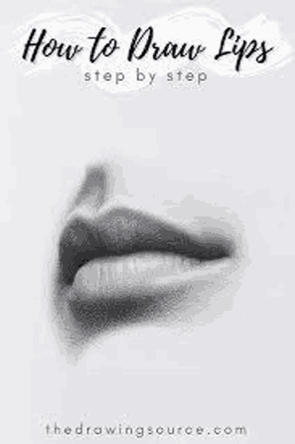 how to draw lips step by step - the drawingsource.com
