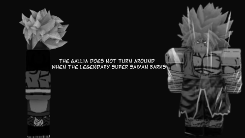 The Gallia Does Not Turn Around When The Legendary Super Saiyan Barks GIF - The Gallia Does Not Turn Around When The Legendary Super Saiyan Barks GIFs