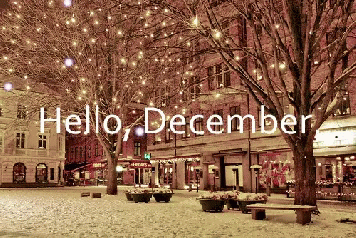 Hello December Happy December GIF