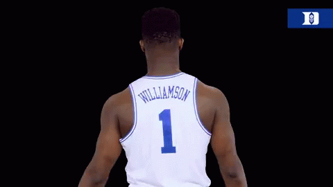 Zion Williamson Duke GIF - Zion Williamson Duke Basketball GIFs