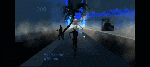 a screenshot of a video game with #dclxviclan games on the bottom