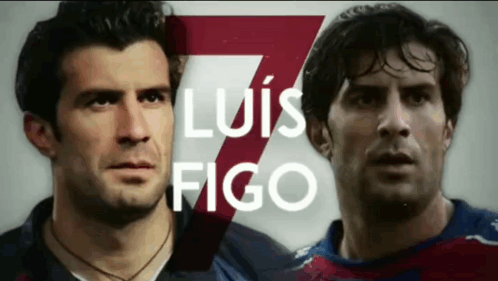 Luis Figo Barcelona GIF