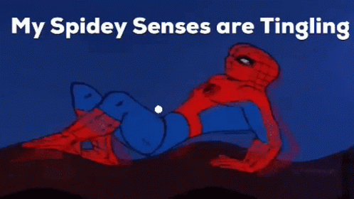 Spidey Spidey Senses GIF - Spidey Spidey Senses My Spidey Senses Are Tingling GIFs